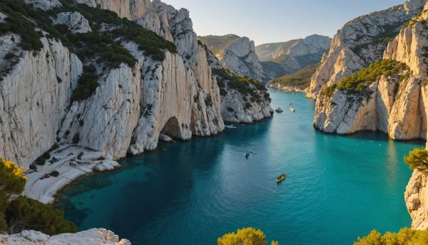 Activités inattendues à faire dans les Calanques près de Marseille