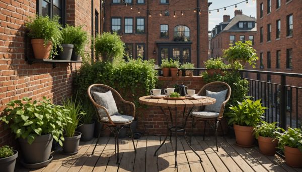 Comment aménager un petit jardin urbain cosy ?