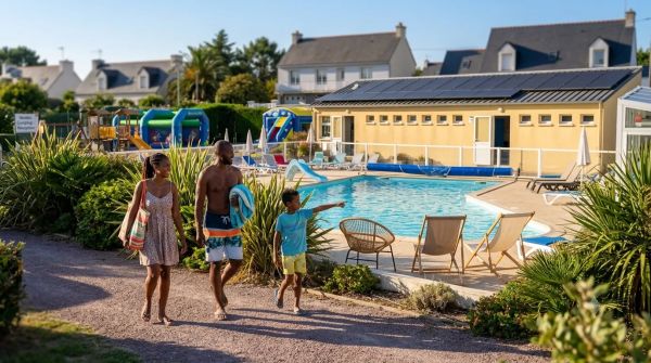 Optez pour un camping avec piscine chauffée dans la Manche