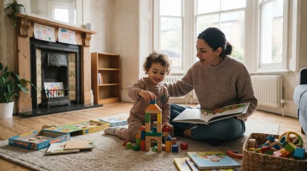Stimulez l'apprentissage de vos enfants en jouant à la maison